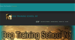 Desktop Screenshot of dogtrainingschoolny.com